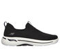 Skechers GO WALK Arch Fit - Iconic, BLACK, large image number 0