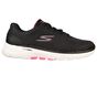 Skechers GO WALK 6 - Iconic Vision, PRETO / ROSA CHOQUE, large image number 4