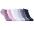 6 Pack Color Liner Socks, MULTICOR, swatch