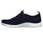Skechers Arch Fit Refine, NAVY / CORAL, large image number 3