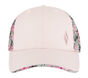 Flower Print Diamond Logo Trucker Hat, ROSA / MULTICOR, large image number 2