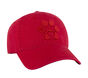 Paw Print Twill Washed Hat, VERMELHO, large image number 3