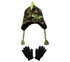 Camouflage T-rex Hat and Glove Set, CAMUFLADO, swatch