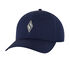 SKECHWEAVE Diamond Snapback Hat, NAVY, swatch