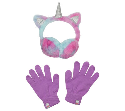 Unicorn Earmuffs and Gloves Set
