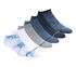 Cotton Tie-Dye No-Show Socks - 6 Pack, MULTICOR, swatch
