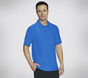 GO DRI All Day Polo, AZUL / VERDE, large image number 0