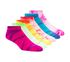 Tie-Dye Neon Low Cut Socks - 6 Pack, MULTICOR, swatch