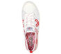 Skechers x JGoldcrown: BOBS B Cool - All Corazon, WHITE / RED / PINK, large image number 2
