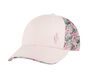 Flower Print Diamond Logo Trucker Hat, ROSA / MULTICOR, large image number 0