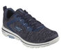 Relaxed Fit: Skechers GO GOLF WALK 5, NAVY / AZUL, large image number 4