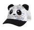 Skechers Sequin Panda Hat, PRATEADO / PRETO, swatch