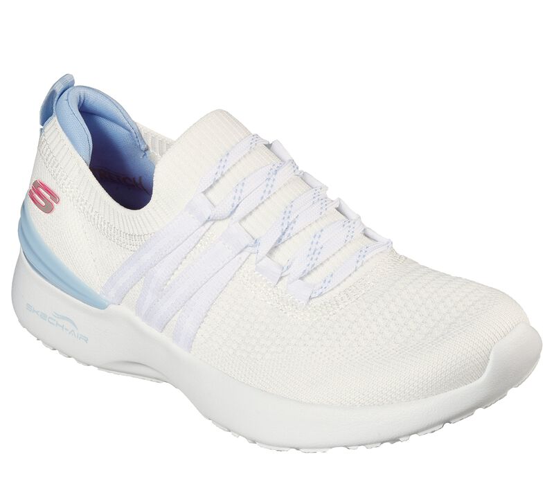 Skech-Air Dynamight - Bright Cheer, WHITE / PERIWINKLE, largeimage number 0