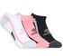 3 Pack Extended Terry Ankle Sport Socks, MULTICOR, swatch