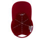Paw Print Twill Washed Hat, VERMELHO, large image number 4