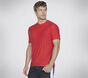 GO DRI All Day Solid Tee, METAL / VERMELHO, large image number 2