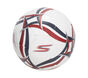Hex Multi Wide Stripe Size 5 Soccer Ball, BRANCO / AZUL, large image number 0