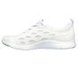 Skechers Arch Fit Refine, BRANCO / NAVY, large image number 4