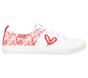 Skechers x JGoldcrown: BOBS B Cool - All Corazon, WHITE / RED / PINK, large image number 5