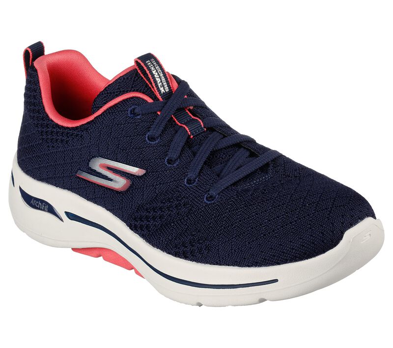 Skechers GO WALK Arch Fit - Unify, NAVY / CORAL, largeimage number 0