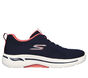 Skechers GO WALK Arch Fit - Unify, NAVY / CORAL, large image number 0