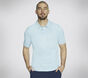 Skechers Off Duty Polo, NATURAL / AZUL CLARO, large image number 0