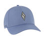 SKECHWEAVE Diamond Snapback Hat, AZUL / CINZENTO, large image number 3