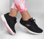 Skechers GO WALK 6 - Iconic Vision, PRETO / ROSA CHOQUE, large image number 1