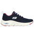 Skechers Arch Fit - Comfy Wave, NAVY / ROSA CHOQUE, swatch