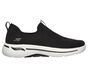 Skechers GO WALK Arch Fit - Iconic, BLACK, large image number 5