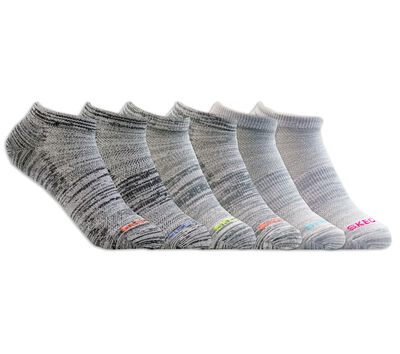 6 Pack Low Cut Sport Stripe Socks