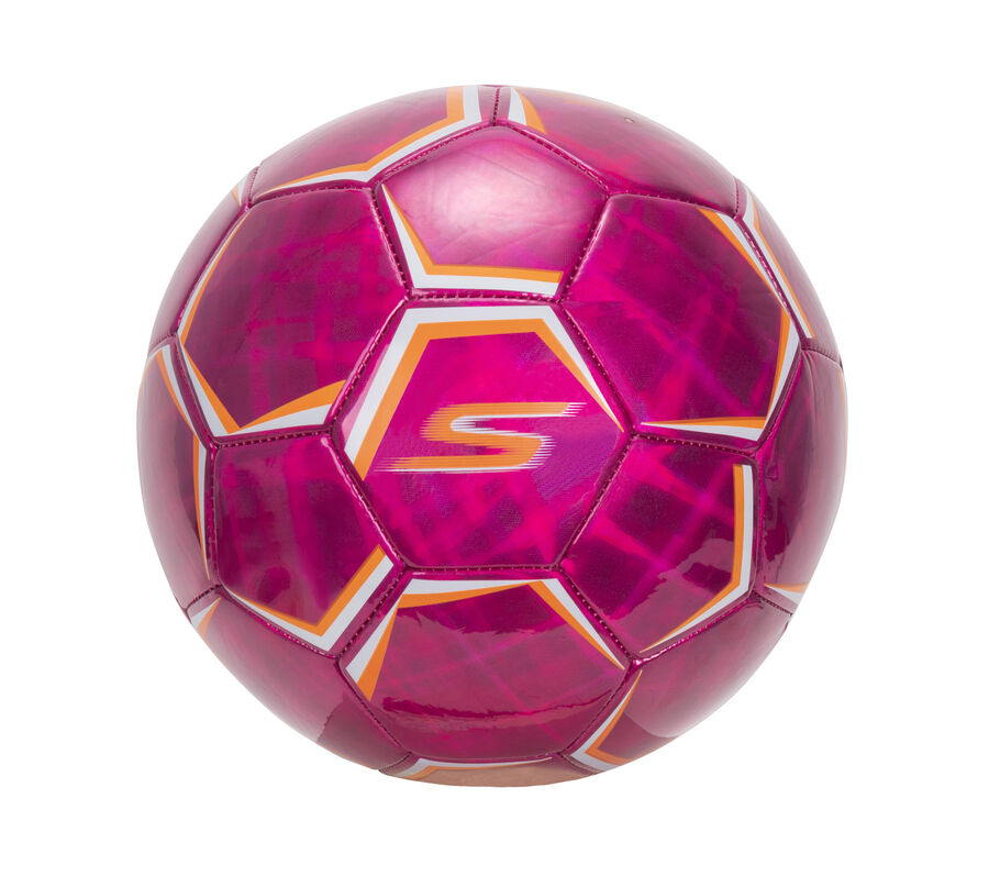 Hex Shadow Size 5 Soccer Ball, VERMELHO, largeimage number 0