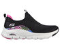 Skechers Arch Fit - Big Dreams, PRETO / ROSA CHOQUE, large image number 5
