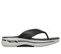 Skechers GOwalk Arch Fit Sandal, PRETO / CINZENTO, large image number 0