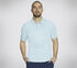 Skechers Off Duty Polo, NATURAL / AZUL CLARO, swatch