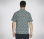 The GO WALK Air Printed Short Sleeve Shirt, TAUPE / NATURAL, large image number 1