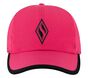 Skechweave Diamond Colorblock Hat, VERMELHO / ROSA, large image number 2