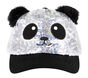 Skechers Sequin Panda Hat, PRATEADO / PRETO, large image number 2