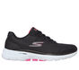 Skechers GO WALK 6 - Iconic Vision, PRETO / ROSA CHOQUE, large image number 0