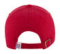 Paw Print Twill Washed Hat, VERMELHO, large image number 1