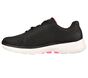 Skechers GO WALK 6 - Iconic Vision, PRETO / ROSA CHOQUE, large image number 3