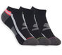 3 Pack Extended Terry Ankle Sport Socks, CINZENTO, large image number 0