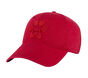 Paw Print Twill Washed Hat, VERMELHO, large image number 0