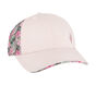 Flower Print Diamond Logo Trucker Hat, ROSA / MULTICOR, large image number 3