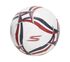 Hex Multi Wide Stripe Size 5 Soccer Ball, BRANCO / AZUL, swatch